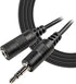 iMBAPrice® 25 Feet 3.5mm Male to Female Stereo Audio Cable for Phones, Headphones, Speakers, Tablets, PCs, MP3 Players and More...