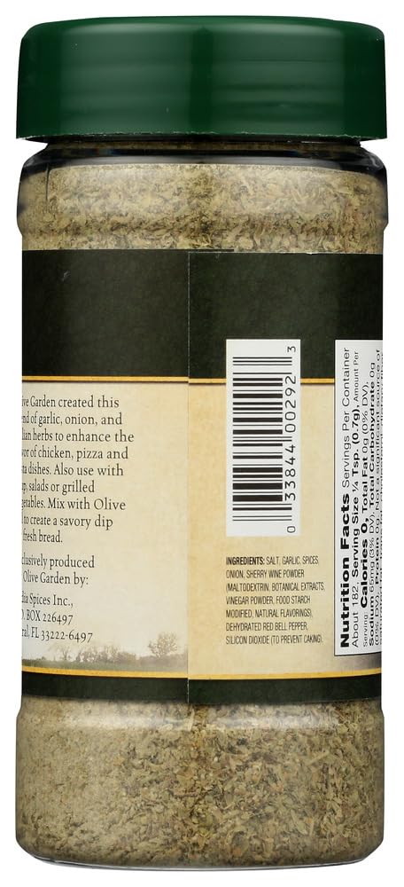 Olive Garden Garlic & Herb Italian Seasoning, 4.5 Ounce...