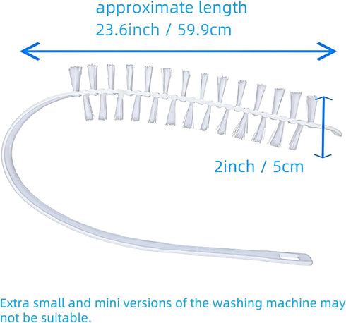 4Pcs Washing Machine Cleaning Brush, Washing Machine Brush Washing Machine Cleaner Front Load Washer Cleaner Brush Load Washer Cleaner Drum Washin...