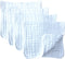 Synrroe Muslin Burp Cloths 4 Pack Large 20" by 10" 100% Cotton 6 Layers Extra Absorbent and Soft...