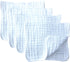 Synrroe Muslin Burp Cloths 4 Pack Large 20" by 10" 100% Cotton 6 Layers Extra Absorbent and Soft...