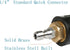 2.64GPM (10L/M) Max 5000PSI 360 Degree Rotating Turbo Head Spray Nozzle for High Pressure Washers Cleaner Gun (1/4" Quick Connector)...