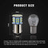 1156 1141 1003 7506 BA15S LED Bulbs Xenon White 20-Packs, Super Bright 3014 50-SMD LED Replacement for 12 Volt RV Camper Trailer Boat Trunk Interi...