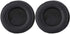 V BESTLIFE 1 Pair Universal 100mm Headphone pad Replacement pad, Soft Foam Cushion Noise Reduction Headset Cover Case,Made from Protein Leather,Bl...