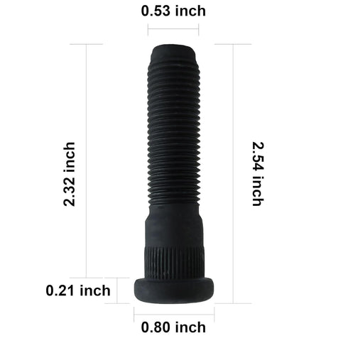 M14-1.5 Wheel Lug Studs, Wheel Studs Compatibility with Dodge Durango 2011-2021, Jeep Grand Cherokee 2011-2021, Wrangler 2020-2021, RAM 1500 2012-...