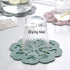 Set of 4 Silicone Trivet Mat - Hot Pot Holder Hot Pads for Table & Countertop - Trivet for Hot Dishes - Non-Slip & Heat Resistant Modern Kitchen H...