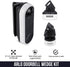 Wasserstein 30° to 55° Horizontal Wedge Wall Mount Compatible with Arlo Essential Wired Video Doorbell (Black) (NOT Compatible with Essential Arlo...