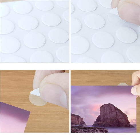 300 Pcs Double Sided Adhesive Sticky Point Dots, Balloons Glue Points, Removable Glue Tape for Crafting Birthday, Parties, Wedding, DIY Art, and C...