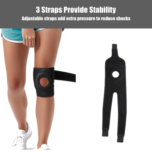 Giantree Knee Brace for Women Men, Knee Braces for Knee Pain Patellar Tendon Support Strap, Relief Recovery Meniscus Tear Arthritis Pain Adjustabl...