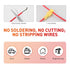 Nilight 120PCS/60 Pairs Quick Splice Disconnect Wire Terminals T-Tap Spade Wire Connectors Yellow 12-10 AWG Male Female Fully Insulated Electrical...