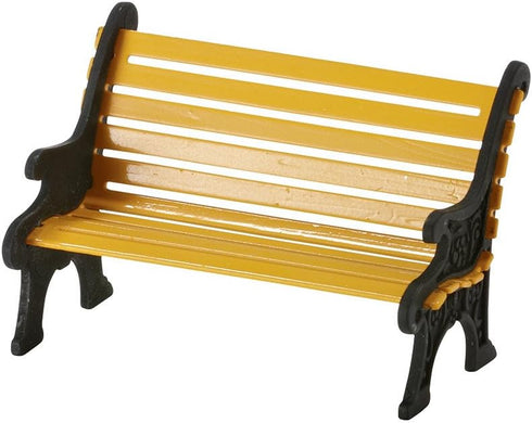 Department 56 Accessories for Villages City Wrought Iron Park Bench Accessory Figurine, 1.57 inch...