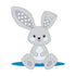 Dr. Brown's Flexees Gray Bunny, Soft 100% Silicone Baby Teether, BPA Free, 3m+...