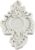 Baroque Style Clock Silicone Mold Curlicues Scroll Lace Fondant Molds Clock Chocolate Candy Mold Filigree Mold 3D Sculpted For Sugar Cake Decorati...