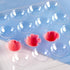 2 Pcs Set 15 Cavity Sugar Flower Fondant Drying Shaping Plate Plastic Sugar Flower Fondant Forming Shaping Mold-no flower...