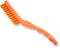 SPARTA Detail Brush Grout Brush, Crevice Brush with Hanging Hole for Bathroom, Kitchens, Countertop, Plastic, 9 Inches, Orange...