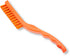 SPARTA Detail Brush Grout Brush, Crevice Brush with Hanging Hole for Bathroom, Kitchens, Countertop, Plastic, 9 Inches, Orange...