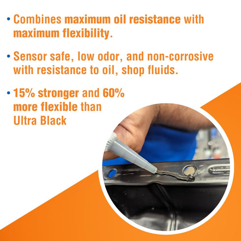 Permatex 27037 Optimum Black Gasket Maker, 3 oz...