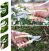 BUGUI Garden Pruning Shears Set - 2 Pack, 1 Bypass Pruner+1 Straight Blade Scissors, Sharp Garden Shears for Cutting Flowers, Trimming Plants, Bon...