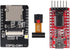 ESP32-CAM WiFi + Bluetooth Module WiFi ESP32 CAM Development Board with Camera Module OV2640 2MP + FT232RL FTDI USB to TTL Serial Converter + 20 p...