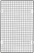 16 * 10 inch Cooling Rack for Baking, BBQ Grill Mesh Metal BBQ Barbecue Grill Grilling Mesh Wire Cooking Net Outdoor,Barbecue Grilled Grid?Black?...