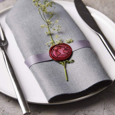 Wax Seal Stamp Kit, Set of 6 Sealing Wax Stamp with Brass Head Wooden Handle (Moon & Sun World Map Dinosaur Skeleton Bumblebee Octopus Design)...