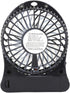 CCYLEZ Mini Table Fan,3 Speed Adjustable Baby Bed Car Seats Fan,USB Rechargeable battery Operated Small Fan Circulator,for Summer Gift(Black)...