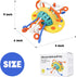 Baby Toys Silicone Suction Cup Toy for High Chair Toddler Sensory Toys for 6 12 Month Baby Montessori Toy for 1 Year...