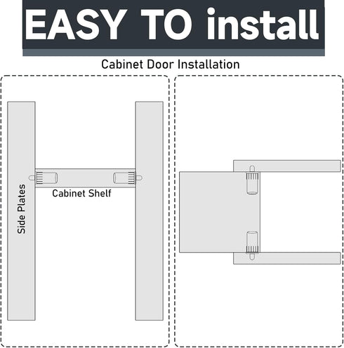 20 Pieces Cabinet Door Repair Pins Damper Replacement Repair Pins Kitchen Cabinet Door Spring Pins Down Central Door Buffer Door Shutter Repair Pi...