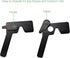 3 Pack Ophthalmic 14-Pinhole Eye Occluder for Vision Test, Portable Handheld Eye Exam Tool for Ophthalmologists Orthoptists and Optometrists Black...