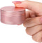 Portable Pill Box Pill Case Daily - Waterproof Single Metal Pill Container for Pocket Purse, Aluminium Alloy Round Daily Medicine Organizer to Hol...