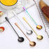 Stainless Steel Spoon,Kitchen Serving Spoons,Soup Spoon, Mirror Finish Spoons,Coffee spoon?Dessert Spoon, Ice Cream Spoons for Soup Rice Tea Milk ...