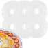 6 pieces 11.6inch Premium Round Dehydrator Sheets Reusable non-stick Food Dehydrator Machine Mesh Screen for fruit dryer...