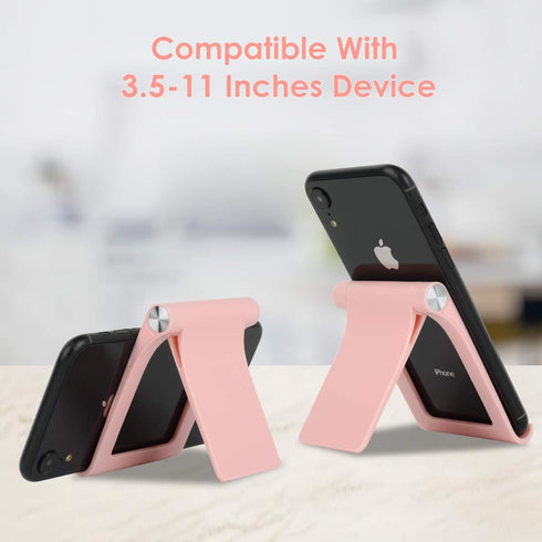 Desktop Cell Phone Stand Holder Multi-Angle Adjustable Phone Desk Stand Tablet Holder for iPhone 16 15 14 13 12 11 Pro Max XS XR Samsung Galaxy S2...