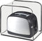 Toaster Cover,Waterproof Toaster Cover 2 Slice Bread Maker Cover,Kitchen Small Appliance Covers,Clear Toaster Dust Cover,Toaster Covers for Most S...