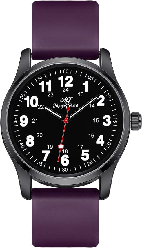 Nurse Watchs for Women Waterproof Watch for Nursing Analog Quartz Watch...
