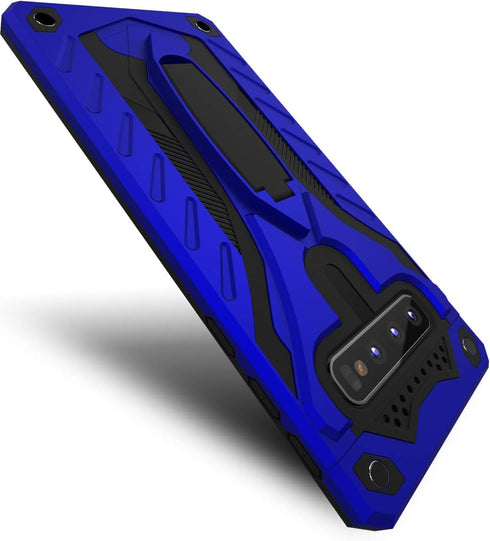 Kitoo Designed for Samsung Galaxy S10 Case with Kickstand, Military Grade 12ft. Drop Tested - Blue...