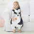 MICHLEY Toddler Sleeping Sack with Feet Newborn Infant Sleeveless Sleeping Bag 2-Way Zipper Baby Wearable Blanket for Walkers,Penguin,3-5T...