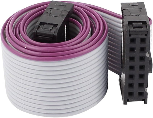 uxcell IDC 14-Pin Female to Female Connector Hard Driver Flat Ribbon Cable...