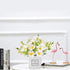 AIFUSI Artificial Flowers, Faux Flowers in Vase Small White Daisy Decor Mini Silky Artificial Daisies Fake Plant Flower Decor for Home Decor Indoo...