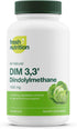 DIM Supplement 500mg - Diindolylmethane for Estrogen Metabolism, Hormonal Health, Acne & Antioxidant Support – Vegan, Non GMO, Gluten-free - 90 Ca...