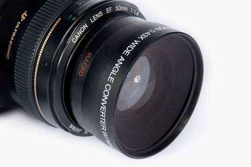 40.5mm Wide Angle Lens for Sony Alpha A5000, A5100, A6000, A6300, A6500, NEX-5TL, NEX-6 Digital Camera That has Sony 16-50mm f/3.5-5.6 OSS Alpha E...