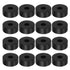 16pcs Rubber Spacer 1 Inch OD 0.26 Inch ID 0.4 Inch Thick Neoprene Round Anti Vibration Isolation Pads Isolator Rubber Washers Bushings for Home C...