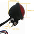 FATECIM Motorcycle Tail Rear Bates Style LED TaillIght Brake Light Stop Lamp For Harley Chopper Bobber Cafe Racer BIKE Black/Red...