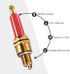 GOOFIT Motorcycle A7TC Spark Plug Red for 50cc 70cc 90cc 110cc 125cc 140cc 150cc QMI157 ATV Motor Scooter Go Kart Dirt Bike Moped Pack of 1...