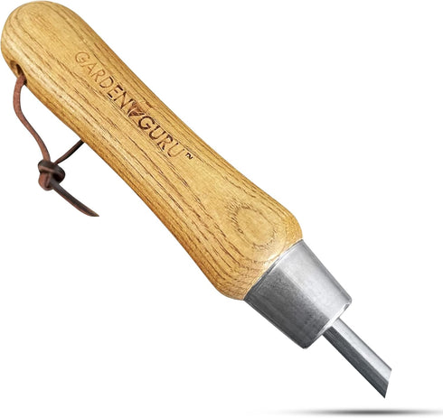 Garden Guru Eco Hand Cultivator Rake Tiller Tool- 100% Recycled Stainless Steel - Rust Resistant - FSC Certified Wood Ergonomic Handle - Great for...