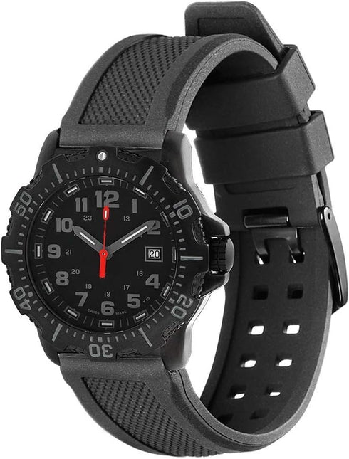 iStrap Replacement for Luminox Silicone Watch Band 23mm Rubber Strap for 3050 3080 and 3950 Series...