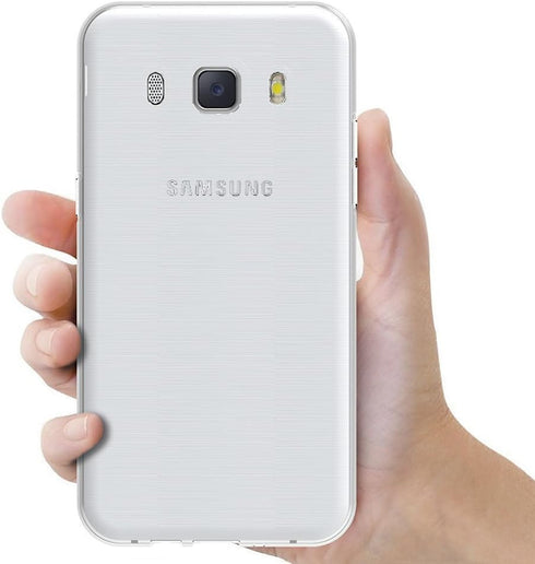 MaiJin Case for Samsung Galaxy J7 2016 (5.5 inch) Soft TPU Rubber Gel Bumper Transparent Back Cover...