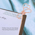 100 Pcs Mini Clips, Heart Shape Multicolor Paper Clips for Paperwork, Home, School, Office Supplies (Rose Gold)...