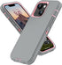 Sansunto Protection Case for iPhone 13 & 15 Phone, iPhone 14 Case Heavy Duty Shockproof Silicone Rubber Cover, Rugged Hybrid Durable Phone Cases f...
