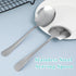 3 Pcs Large Serving Spoons, Stainless Steel Serving Spoon, Spoons Table Spoons, Long Handle Soup Spoons, Large Serving Tablespoons, Serving Spoons...